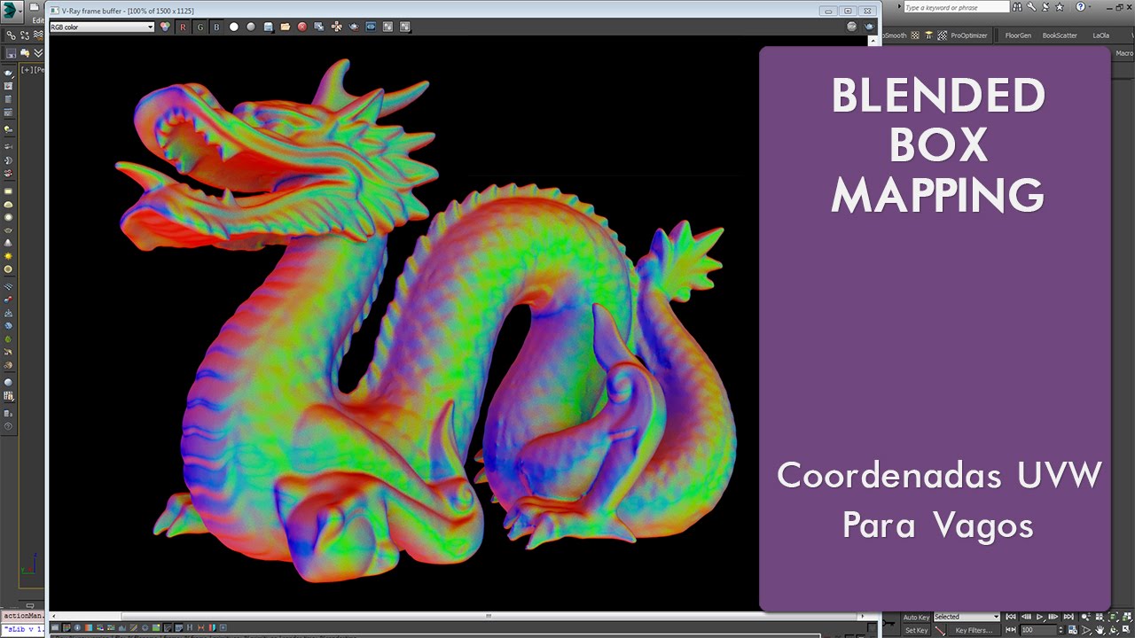 Mapeado UVW para vagos - Blended Box Mapping