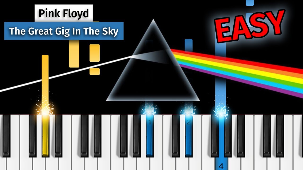 Pink Floyd - The Great Gig In The Sky - EASY Piano Tutorial