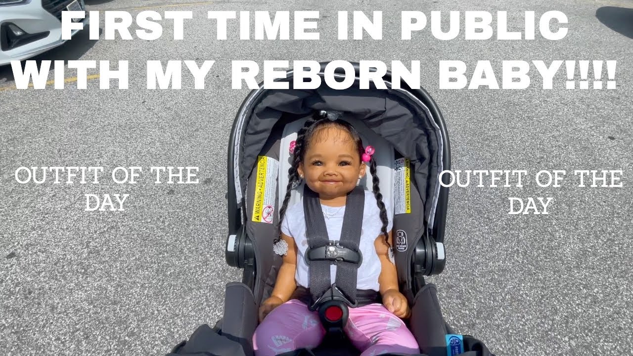 Reborn Baby OOTD and FIRST OUTING IN PUBLIC!!! 😱😱😱