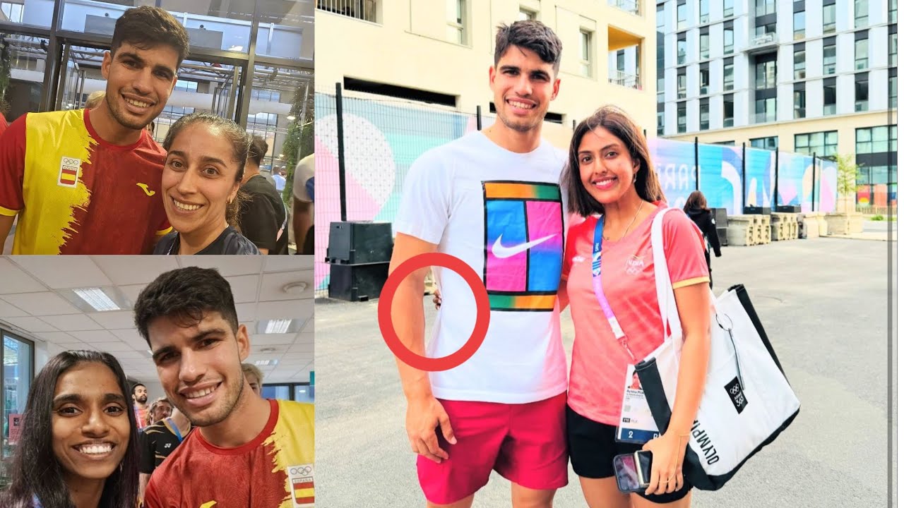 Carlos Alcaraz spotted with 