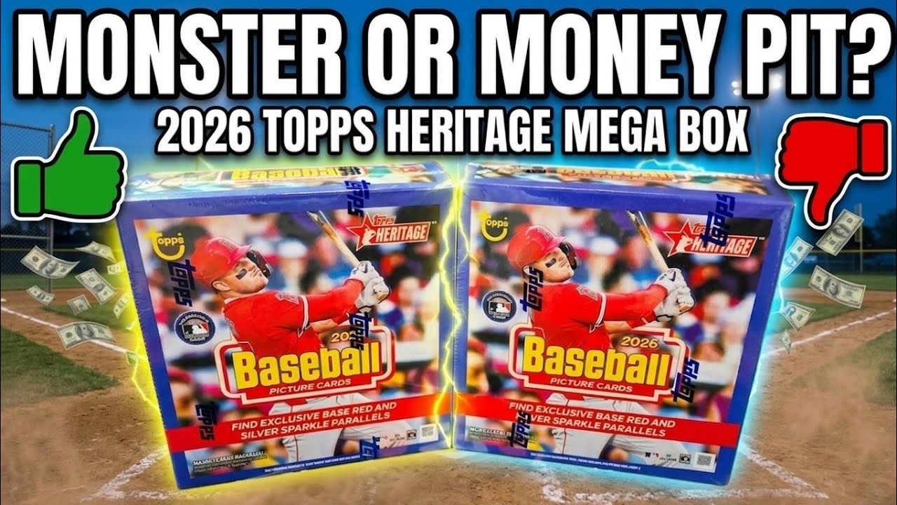 2026 Topps Heritage Mega Box: MONSTER or MONEY PIT? ⚾️