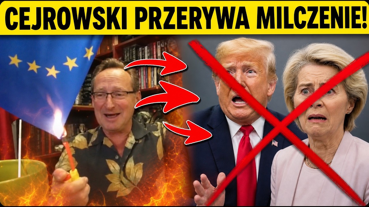 CEJROWSKI PRZYZNAŁ SIĘ DO BŁĘDU! NAMAWIAŁ LUDZI DO CZEGOŚ STRASZNEGO