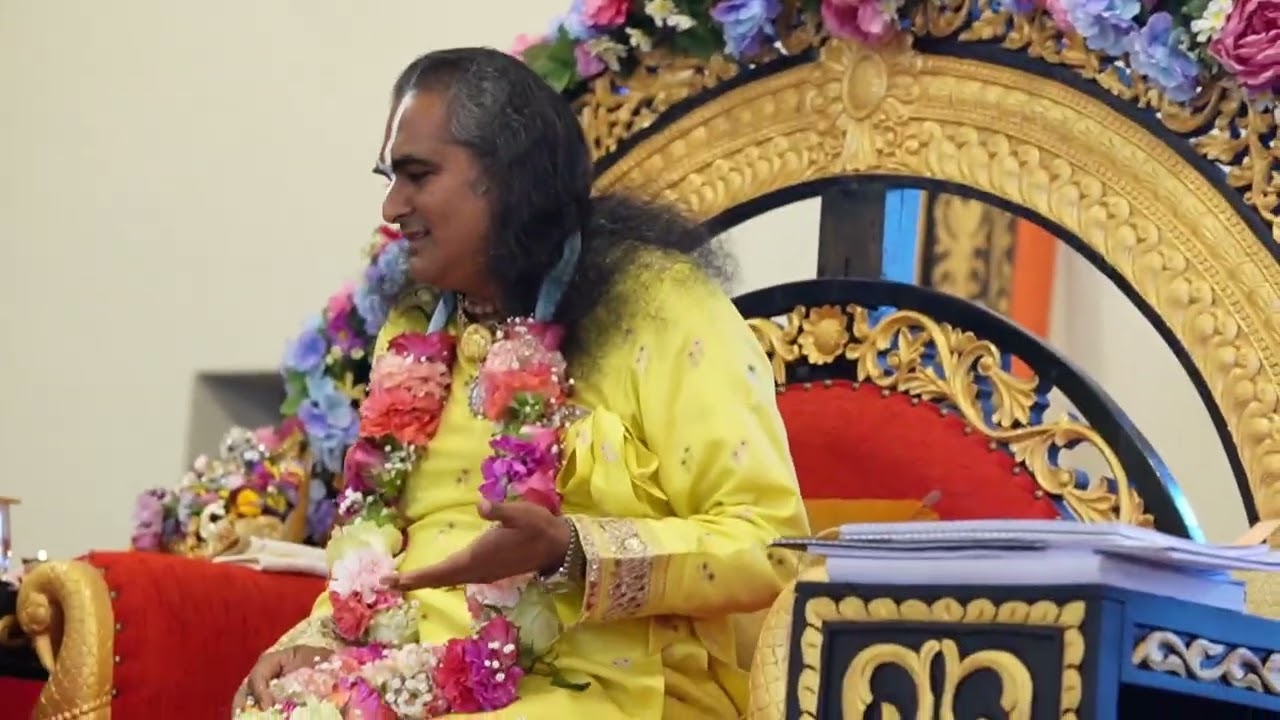 AWESOME Darshan with Paramahamsa Vishwananda!!!
