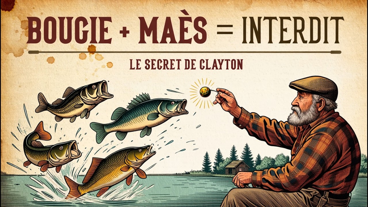 Coupe une bougie comme ça — Les poissons n'arrêteront pas de mordre, mieux que tout leurre !