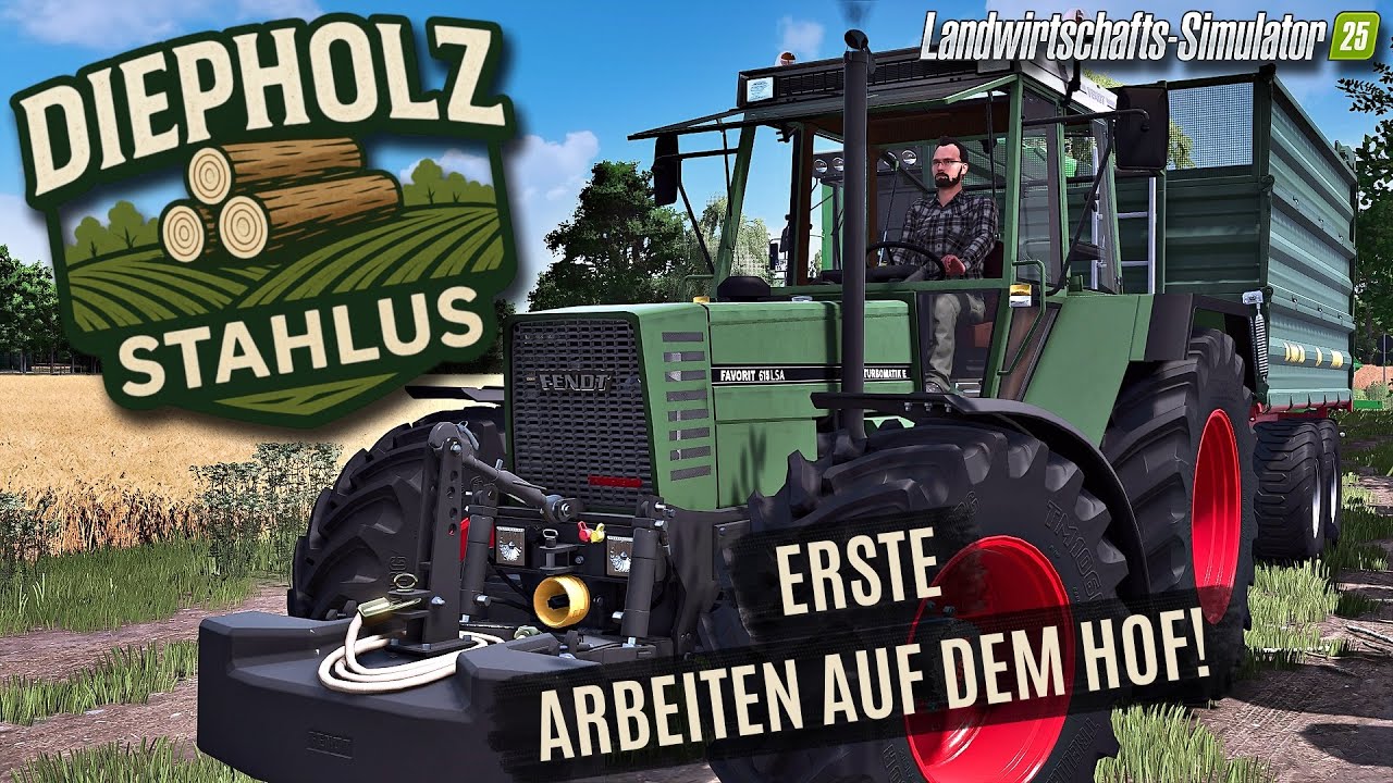DIEPHOLZ #01 –Angekommen auf Diepholz: Unser erster Tag im neuen LS25-Dorf! 🚜