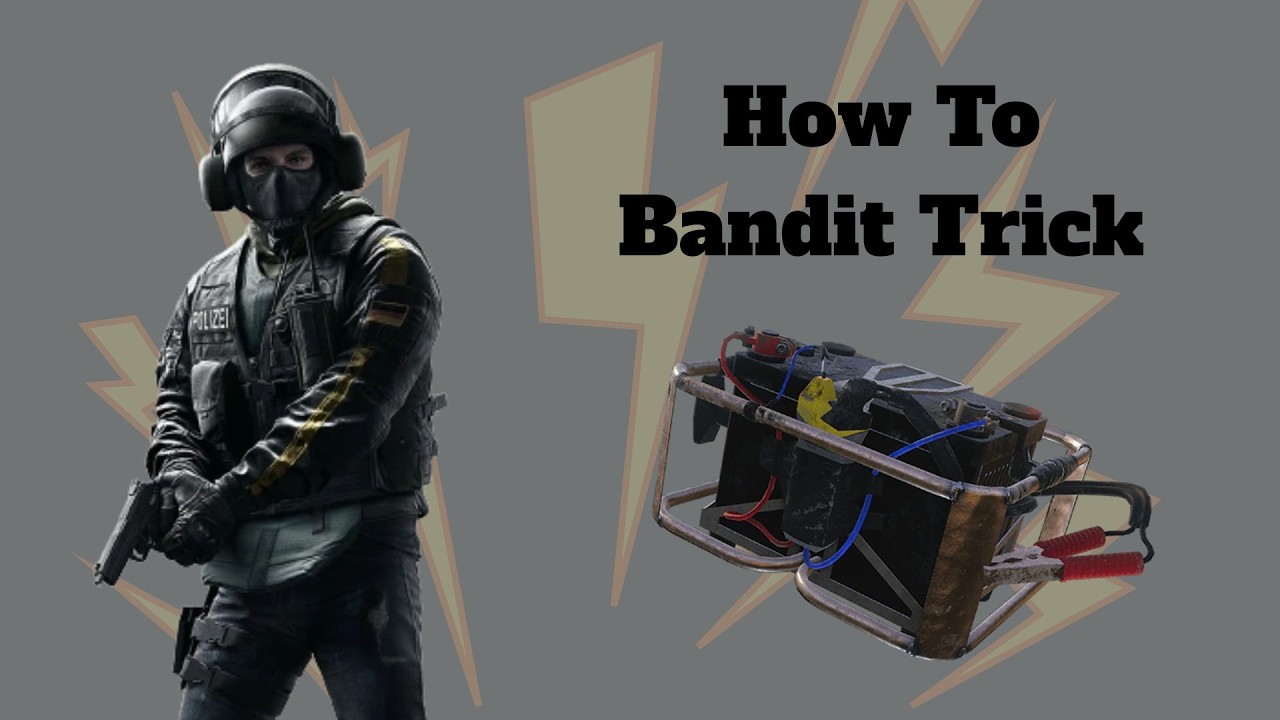 ПРОСТОЙ гайд: как делать БАНДИТ-ТРИК в Rainbow Six Siege