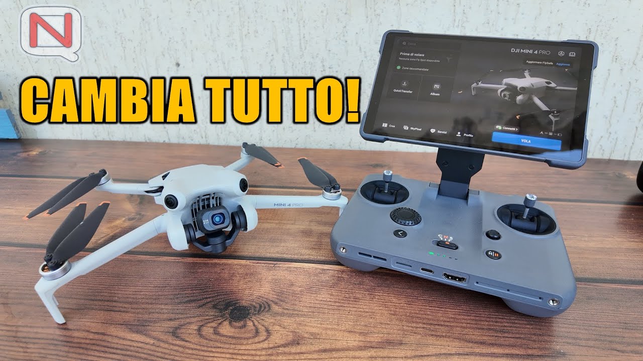 DJI RC Pro 2 + Mini 4 Pro: 5 Vantaggi ESCLUSIVI Che Rivoluzionano Tutto!