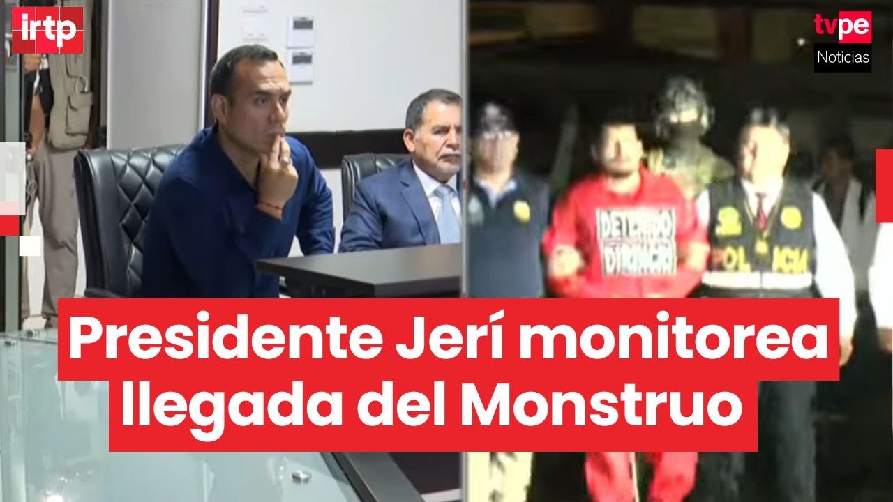 Titular: Presidente Jerí monitorea presentación de Erick Moreno