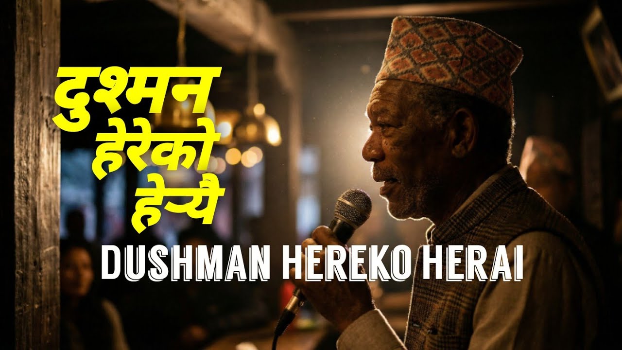 दुश्मन हेरेको हेर्‍यै | Dushman Hereko Herai | AI Cover | Rock Version | Durgesh Thapa