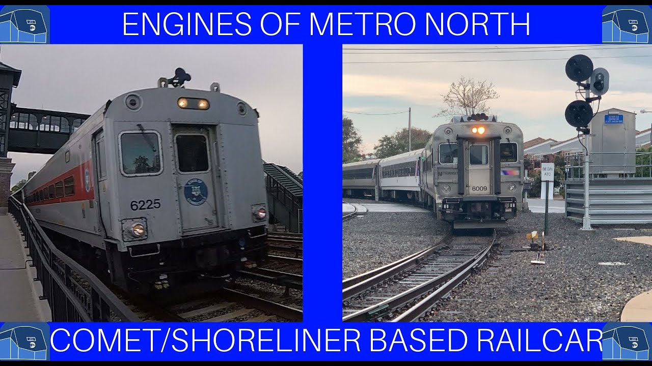 Engines of Metro North Comet/Shoreliner Based Railcars