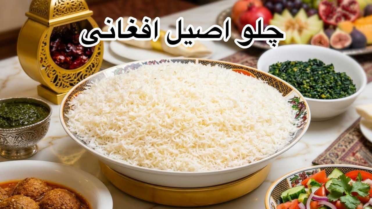 طرز تهیه چلو سفید با طعم زیره و هیل | White Rice with Cumin and Cardamom Flavor