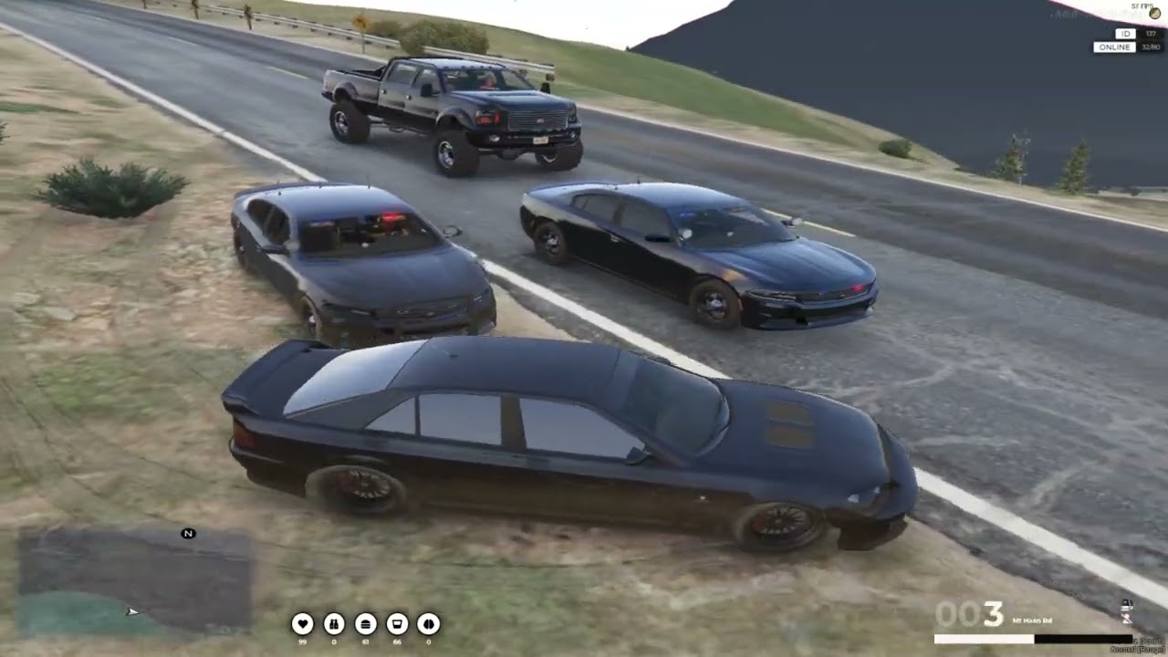 Potera + pucnjava po POLICIJI | NTeam V4+ |