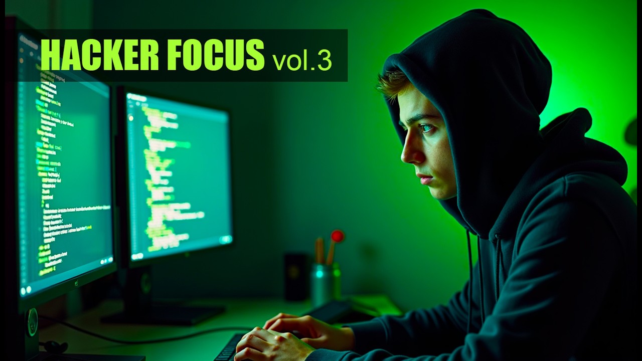 ULTIMATE Hacker Ambience ⌨️ Deep Focus for Programming & Research | Vol. 3