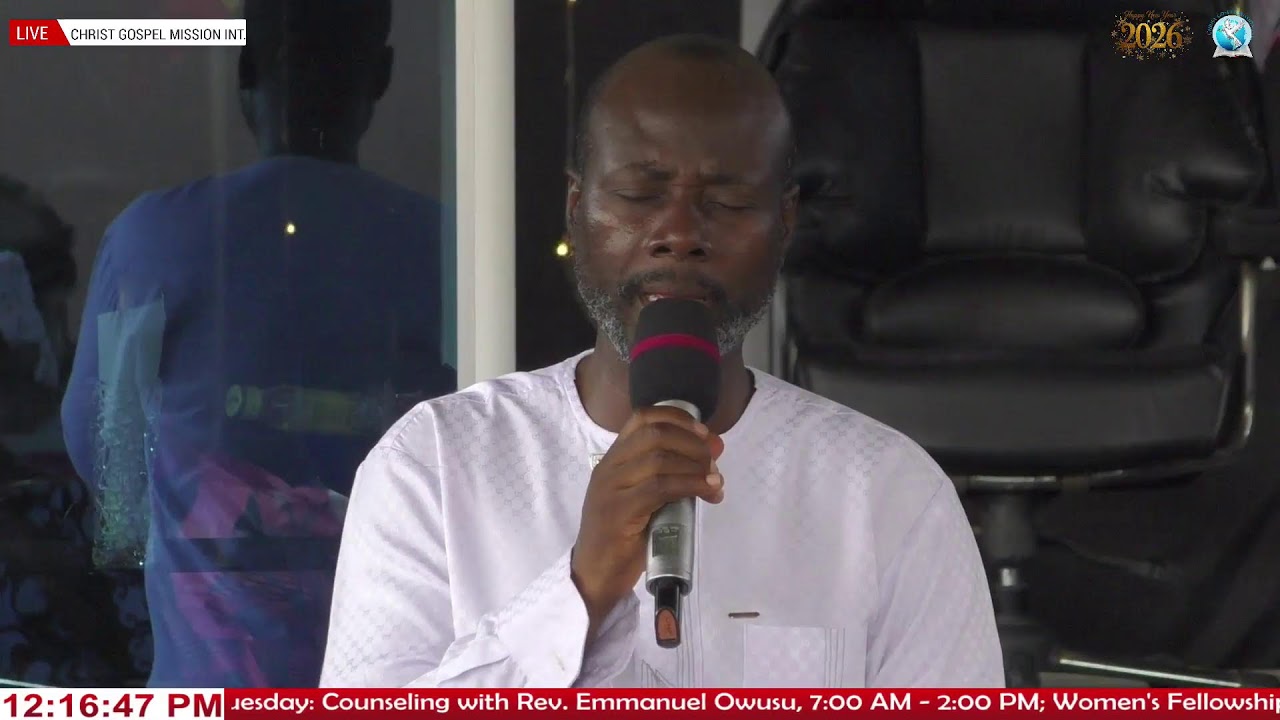 Sunday Encounter 4th January,2026 | Pastor Williams Owusu (Assoc. Pastor)