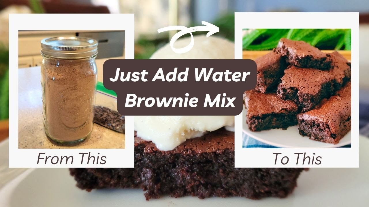 How Can a Just Add Water Brownie Mix Be This Good?