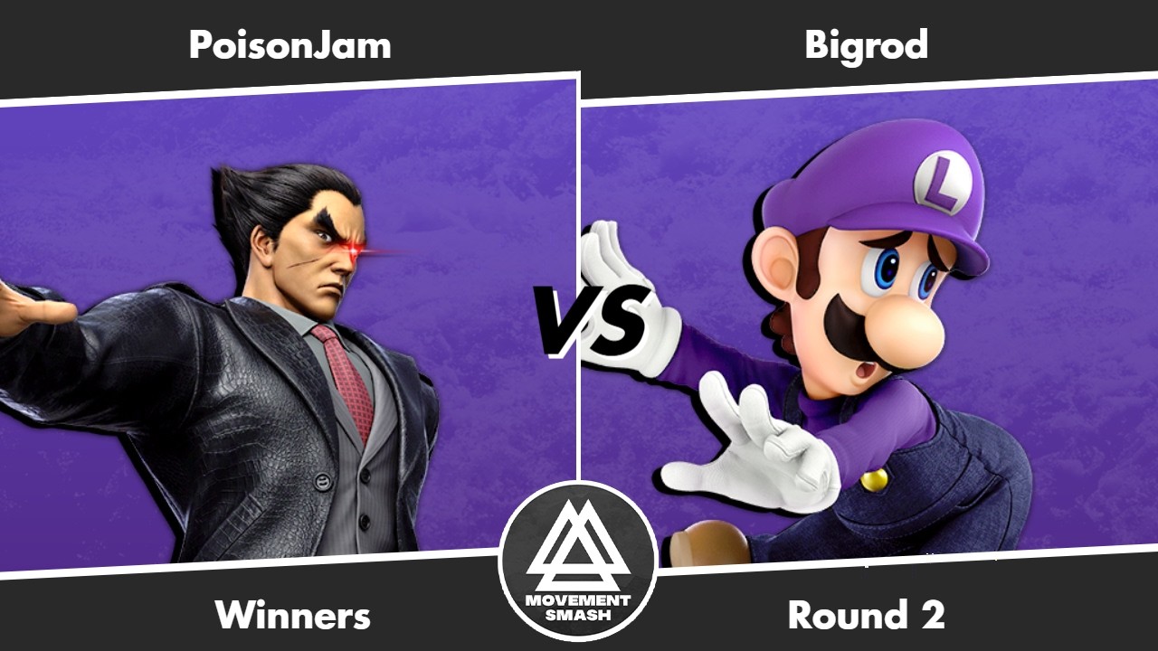 Movement Smash # 259: PoisonJam (Kazuya) vs Bigrod (Luigi)