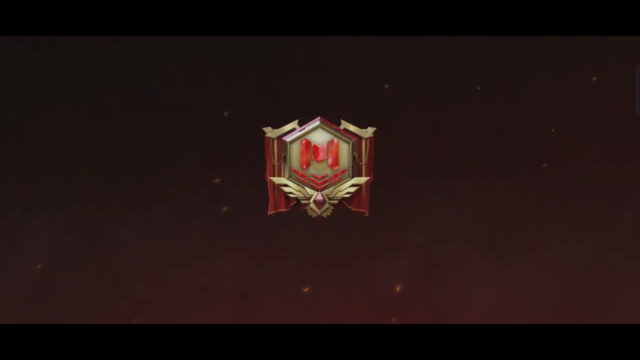 CODM Battle Royal Legendary rank animation