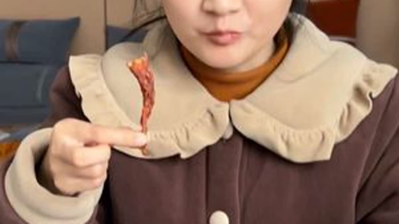 婆婆第二次做肉干