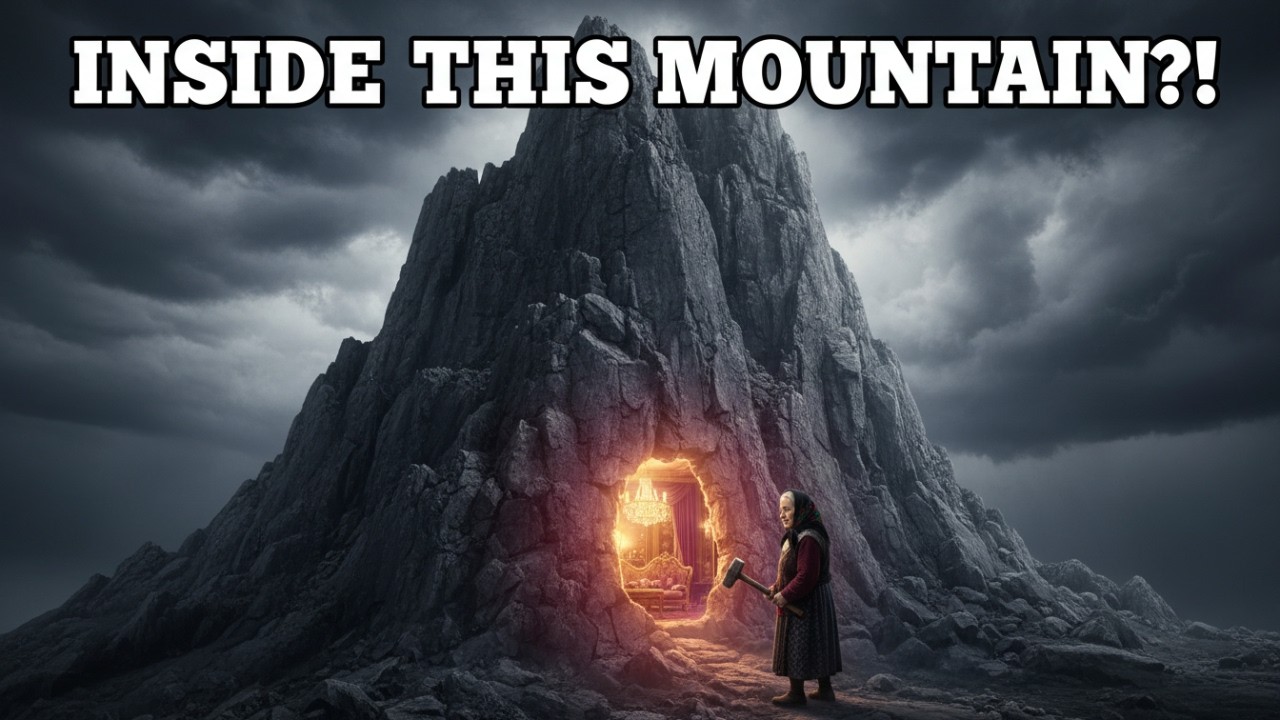 80 Year Old Woman Builds Secret House Inside a Mountain! 😱