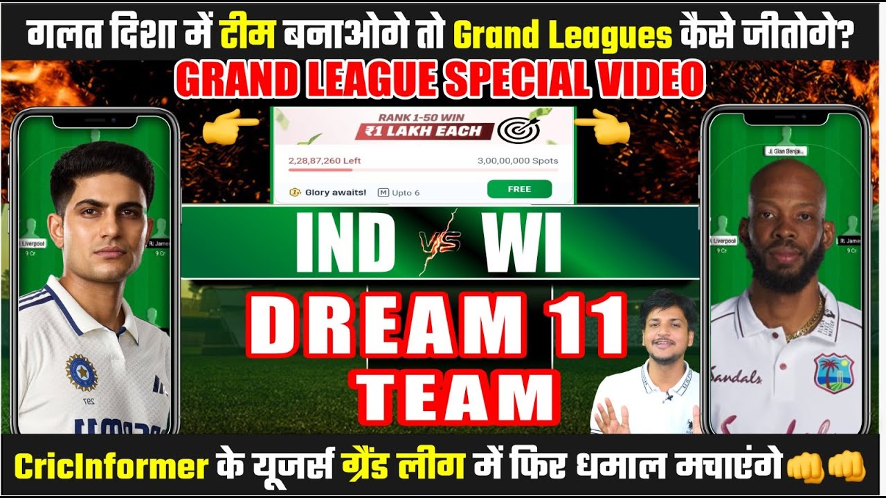IND vs WI Dream11 Team Today Prediction, India vs Westindies Dream11: Playing11, Stats, Analysis 