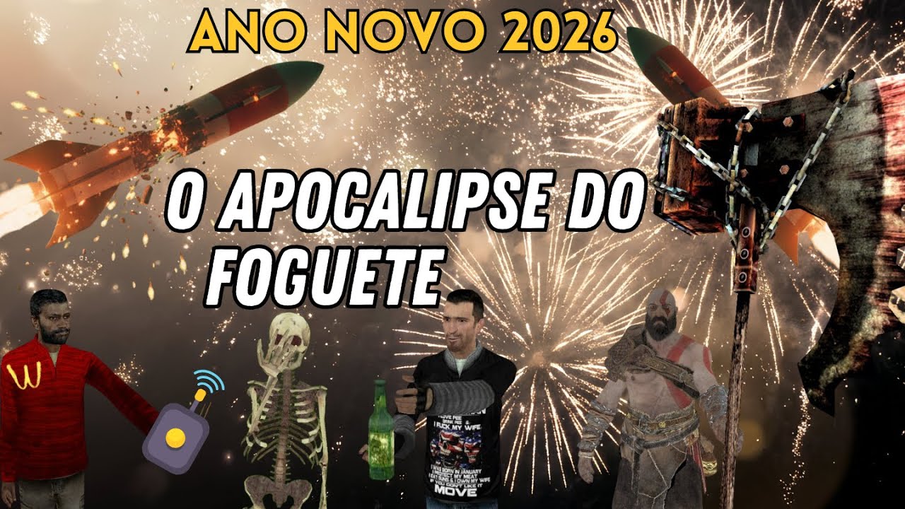 ANO NOVO 2026 - O APOCALIPSE DO FOGUETE! (Paródia)