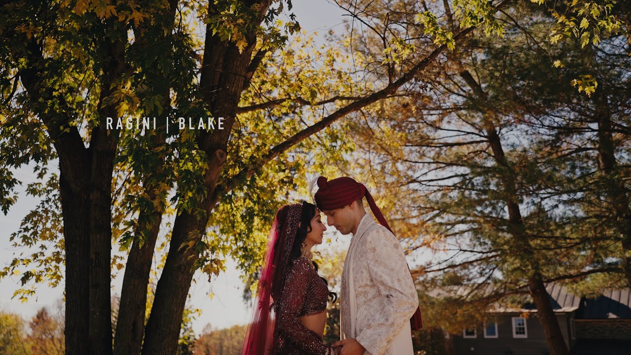 Fall Indian American Fusion Wedding in the Mountains | Purcellville, Virginia