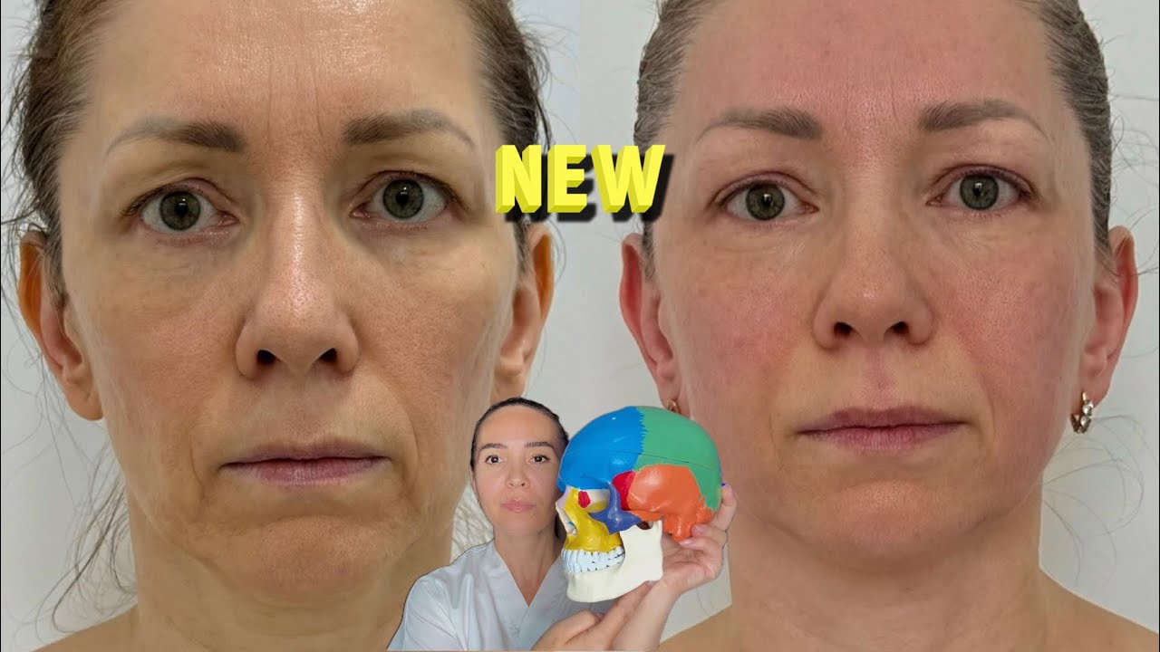 MAGIC OSTEOPATHIC Massage to LIFT your face | THE BEST from MASSAGE  🔥| Do it with me 