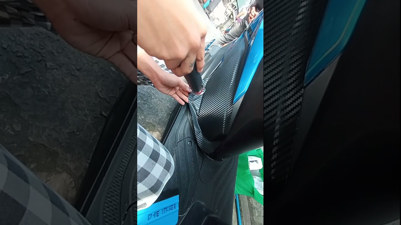 CARBON WRAPPING FOR HONDA CLICK V2