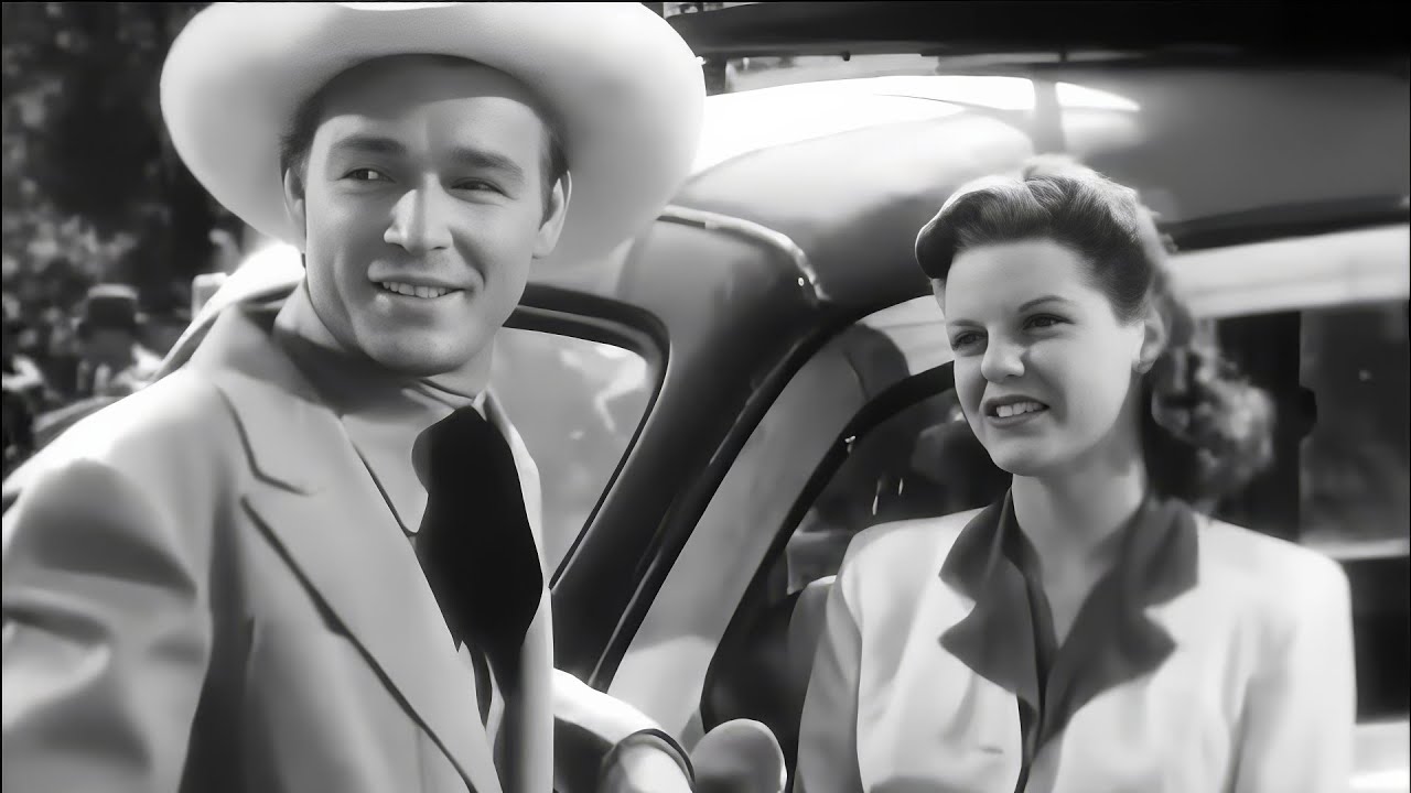 Heart of the Golden West (western 1942) Roy Rogers pisze prawo za pomocą płonących kul