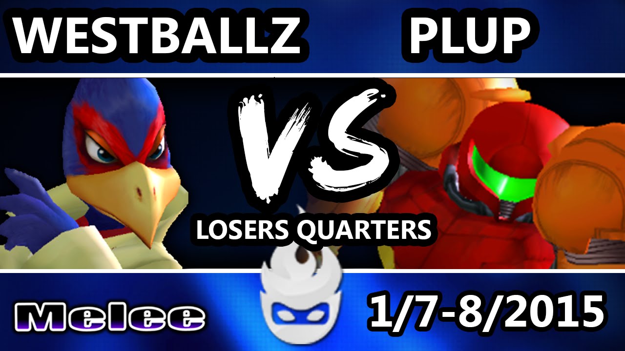 Paragon 2015 - Westballz (Falco) Vs. Plup (Samus) SSBM Losers Quarters - Melee