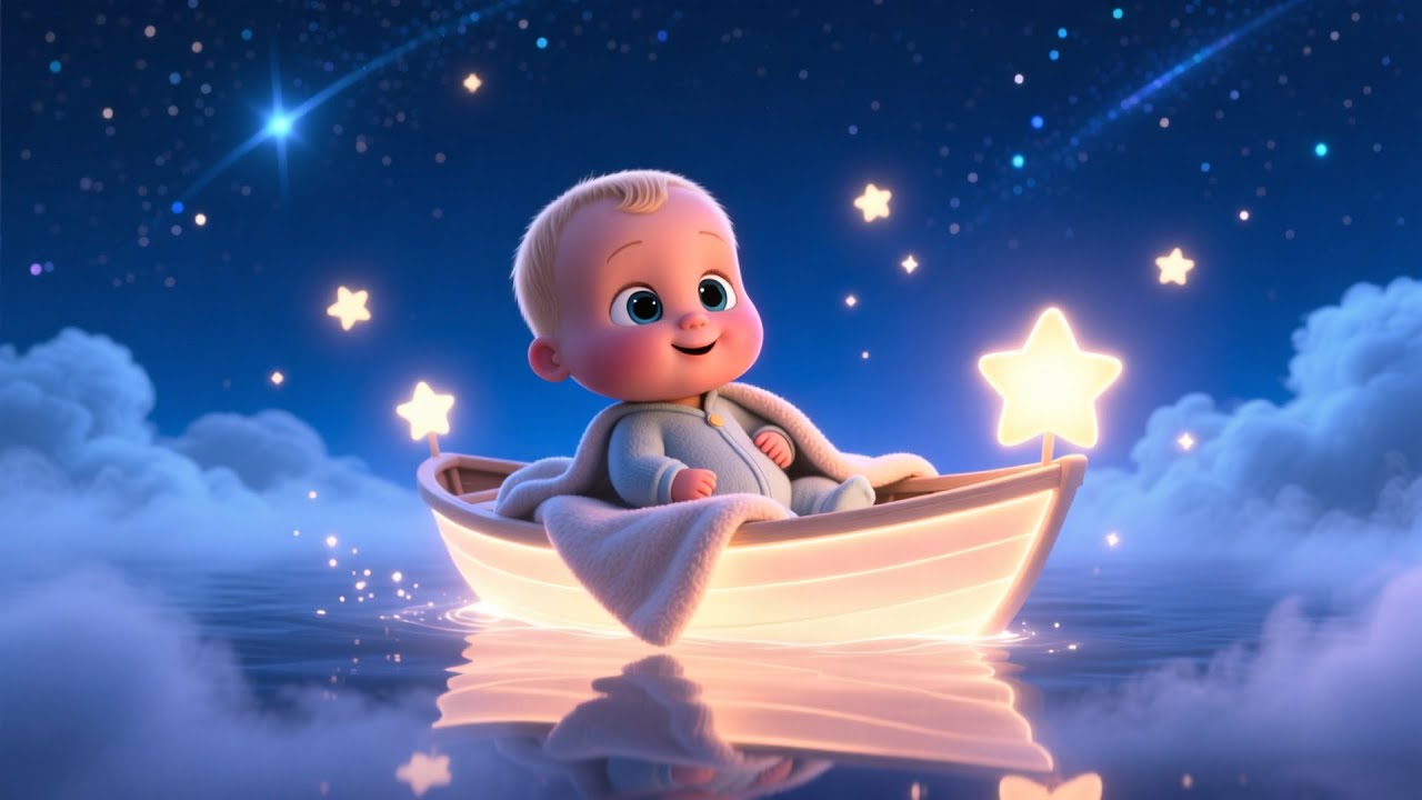 Baby Counts Stars in the Sky ✨⭐   Learn Numbers & Counting for Kids   Preschool Educational Video
