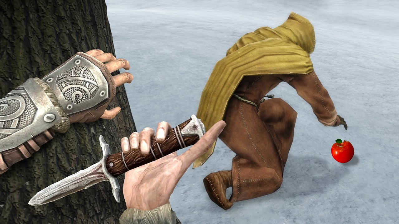 the Skyrim VR manhunt experience...