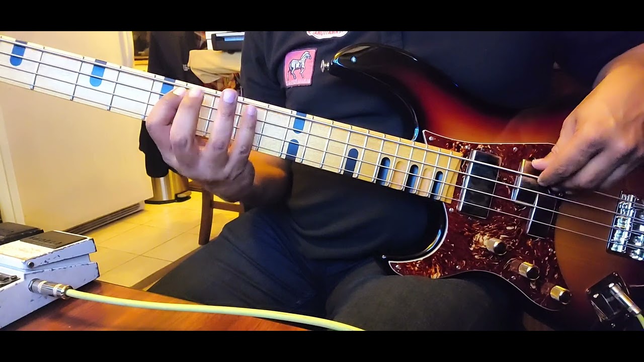 Crazy little thing called love. Bass play-along.