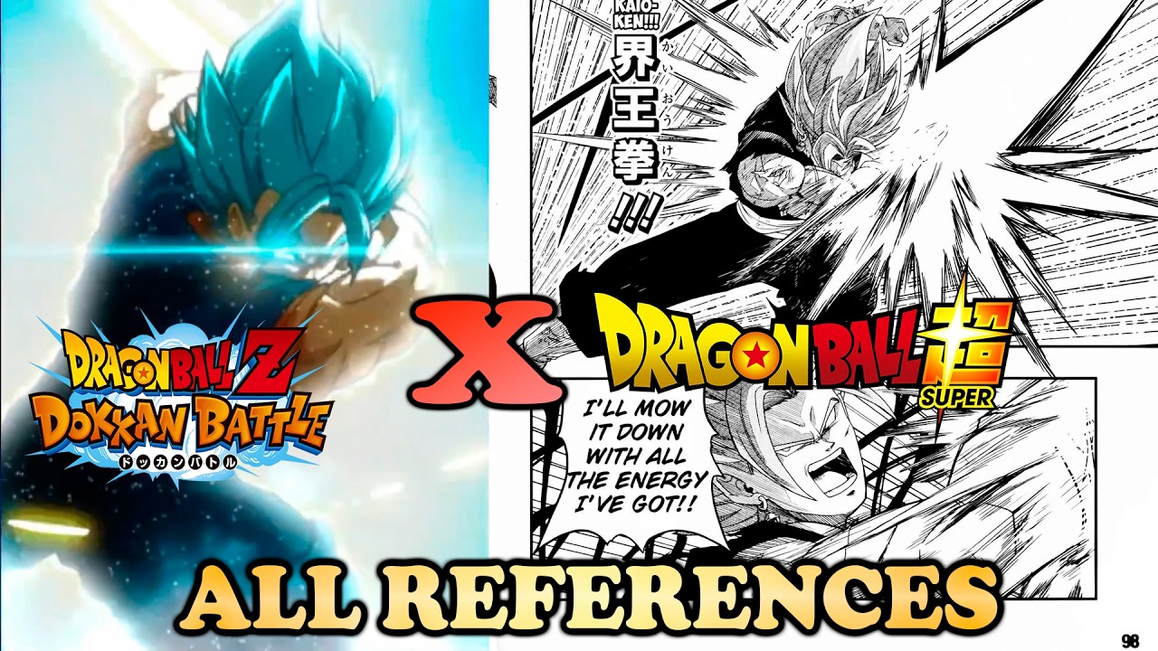 This new Vegetto Active Skill is Peak! New Dokkan Goku Vegeta References