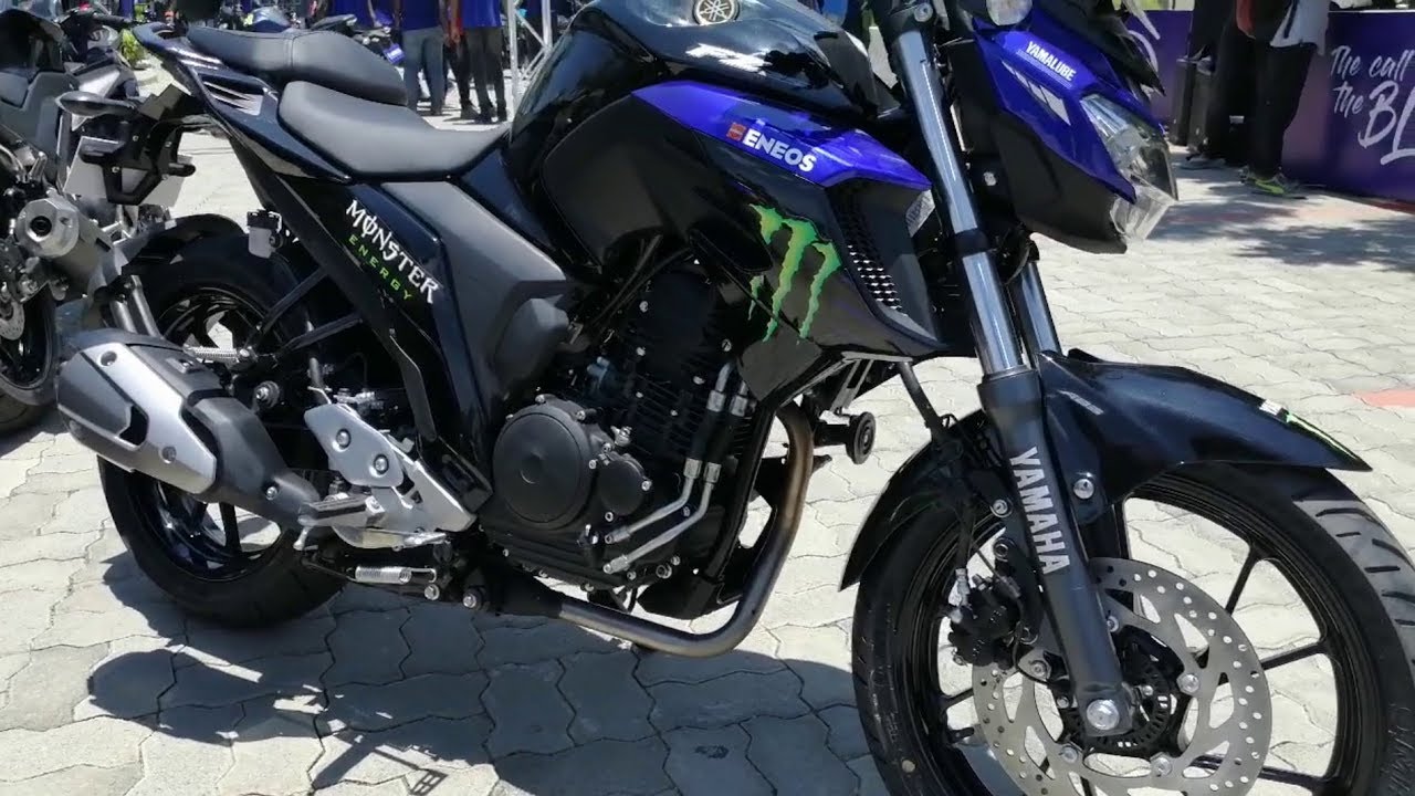Yamaha FZ25 Monster Energy Motogp Edition Walkaround