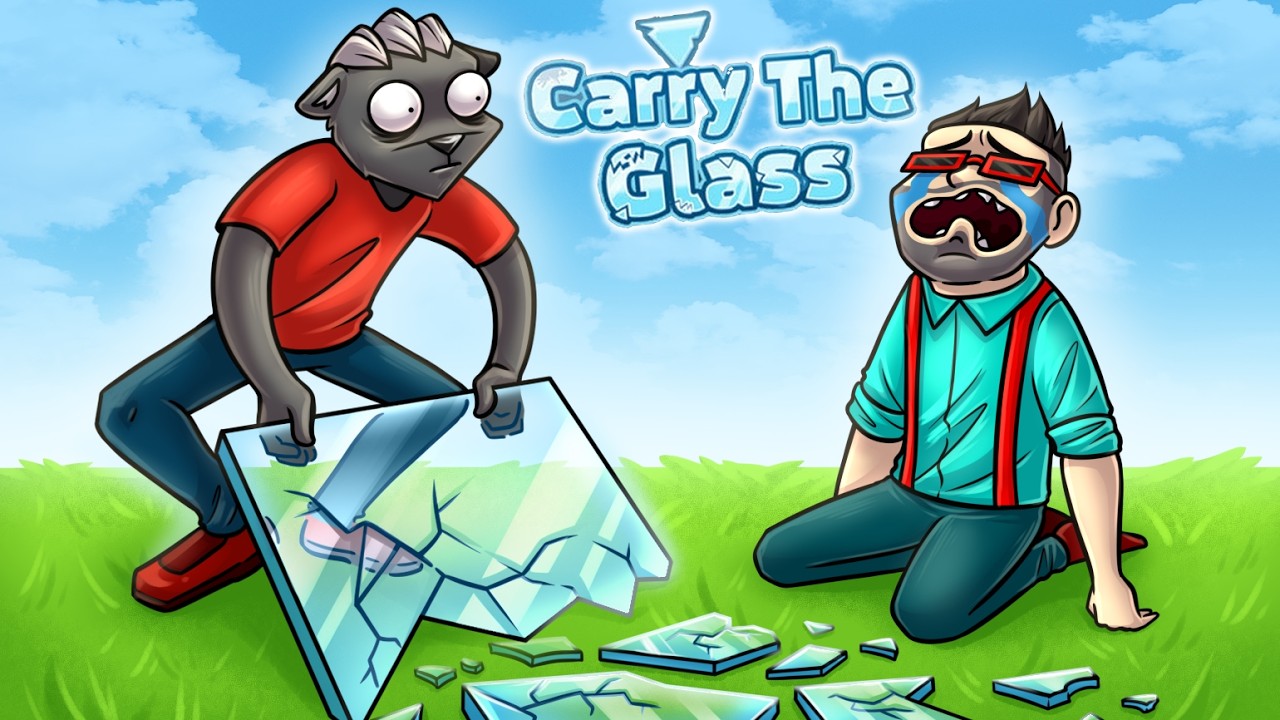 МЫ с @Joe Speen ТАСКАЕМ СТЕКЛО 24 часа в игре Carry The Glass