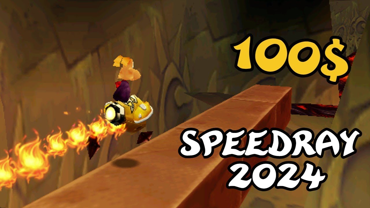 The Sanctuary of Stone & Fire 100% NMG Speedrun in 14:29 - Rayman 2 (PC) Individual Level