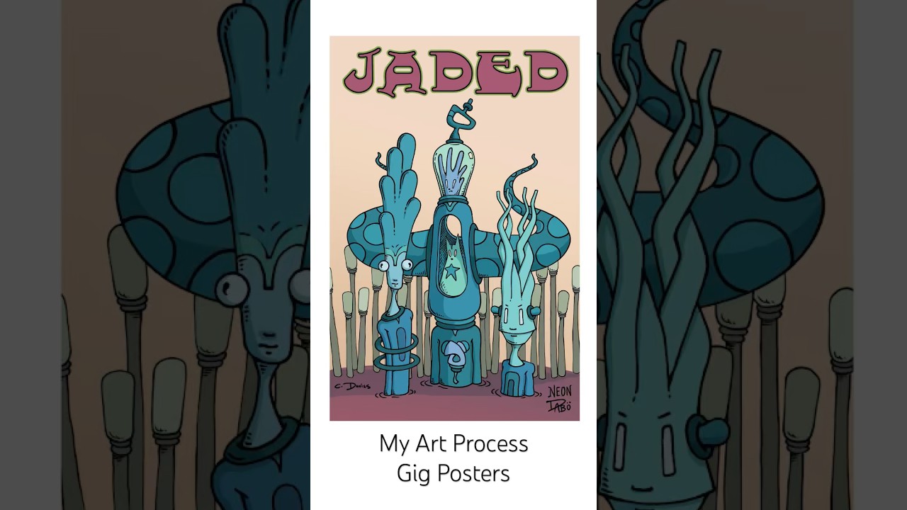 Create Surreal Gig Posters for Fun: My Art Process 
