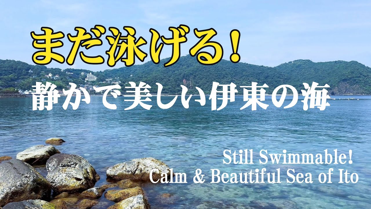 【伊豆・伊東】まだ泳げる！静かで美しい伊東の海 / Still Swimmable! Calm & Beautiful Sea of Ito/ 日本の美しい発見@yasu-discover