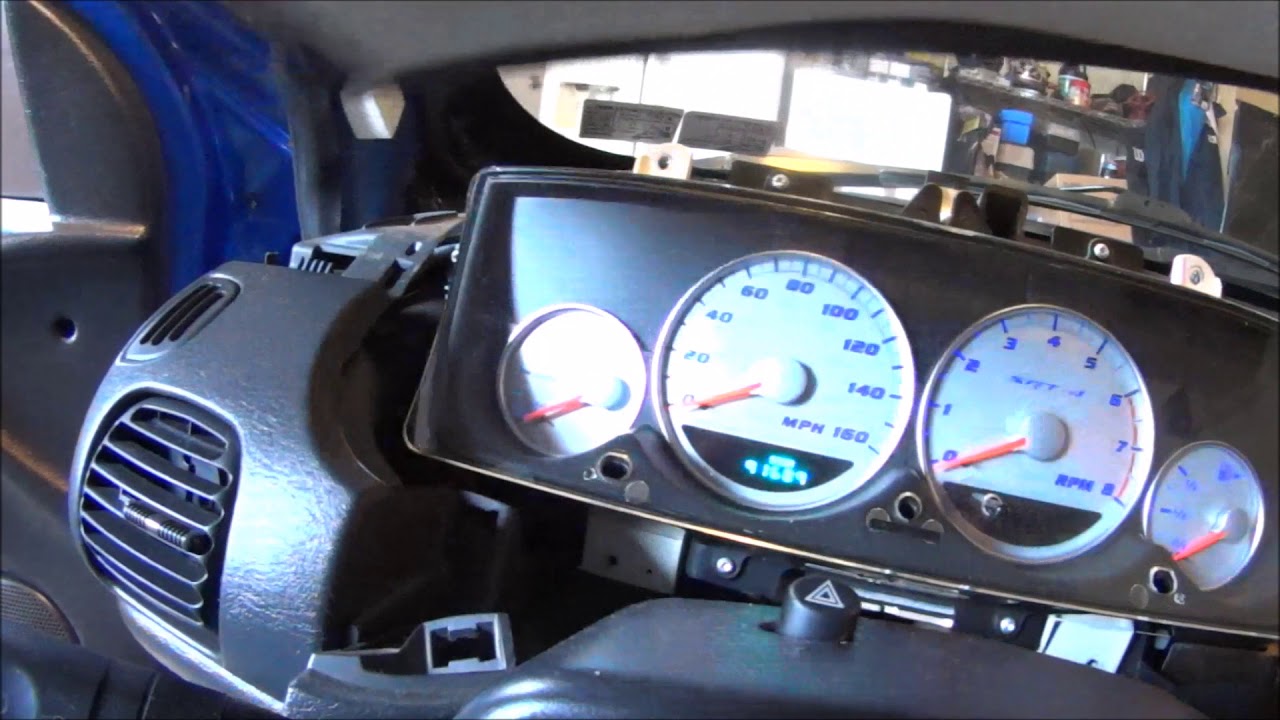 changing out led bulbs in a srt4 cluster and keyless entry box