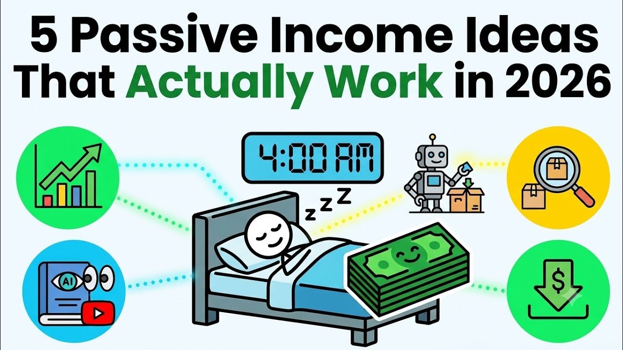 5 Passive Income Ideas That Actually Work in 2026 | Mint move #passiveincome 