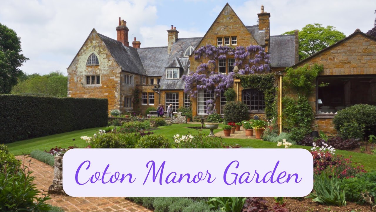 Coton Manor Garden, Northamptonshire - 4K Video