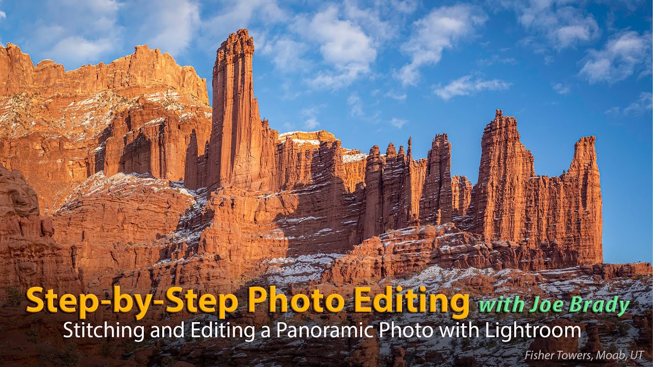 Stitching a Panoramic Photo in Lightroom - and Getting the Best Color and Light Possible!