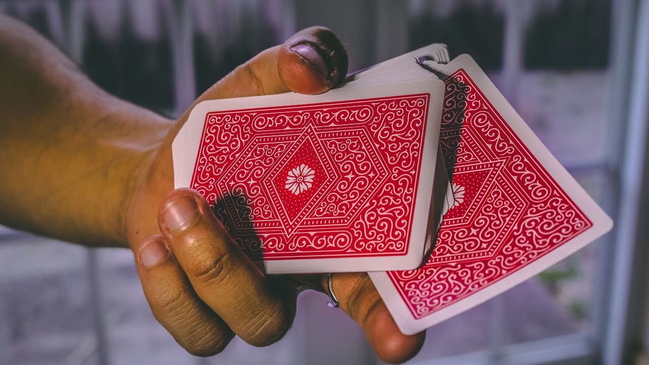 Hot Shot Cut- shoot a card out of the deck