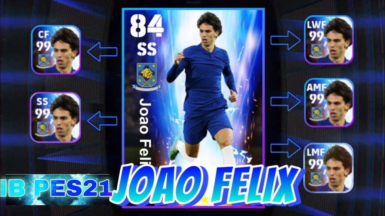 99 Rating Joao Felix training with All position game play #efootball #joaofelix