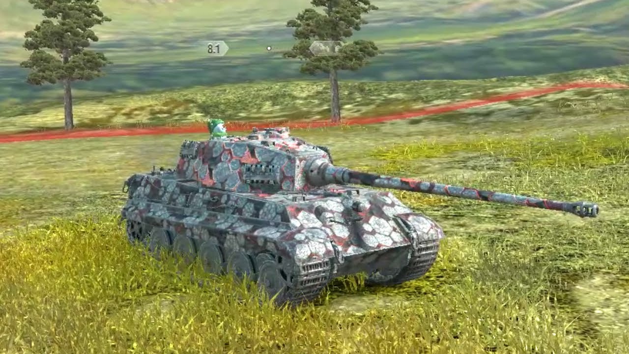 Tiger II - Колобанов 1 vs 5 - World of Tanks Blitz