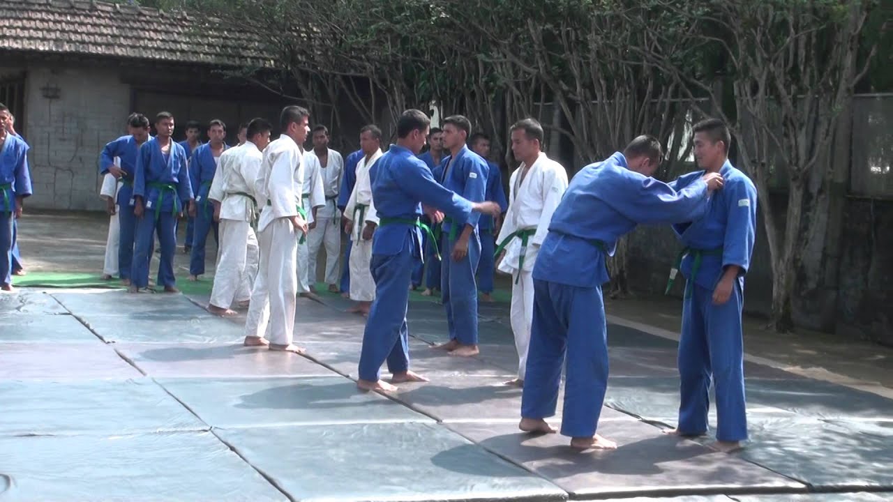 Judo demonstration Nepal Army
