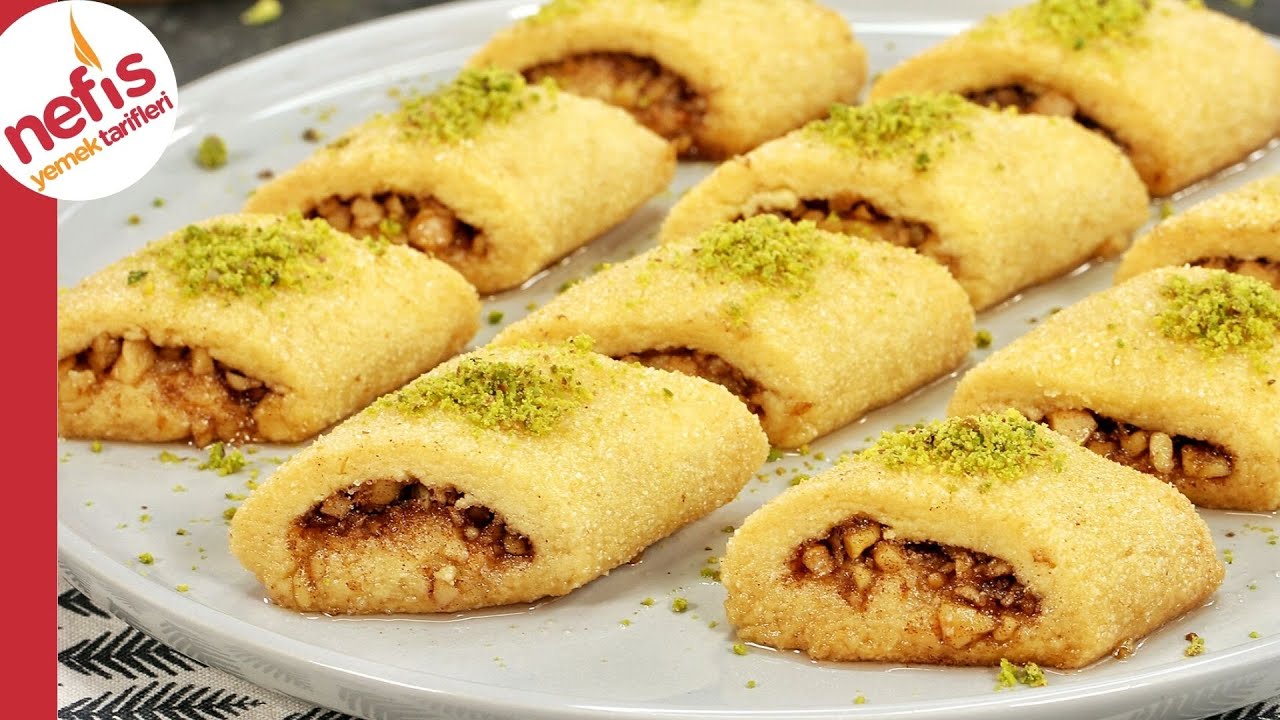 Bayrama Başka Tatlı Aramayın! 💥 İçi Dolgulu Efsane İrmik Tatlısı