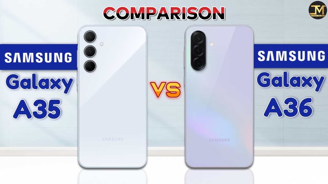 Samsung Galaxy A36  vs Samsung Galaxy A35 : Full Comparison❓🤔
