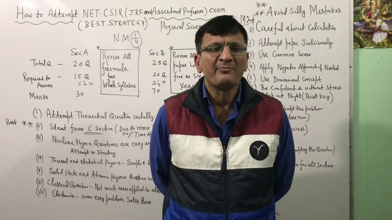 How to attempt CSIR-NET Physical Science Exam(Best Planning)